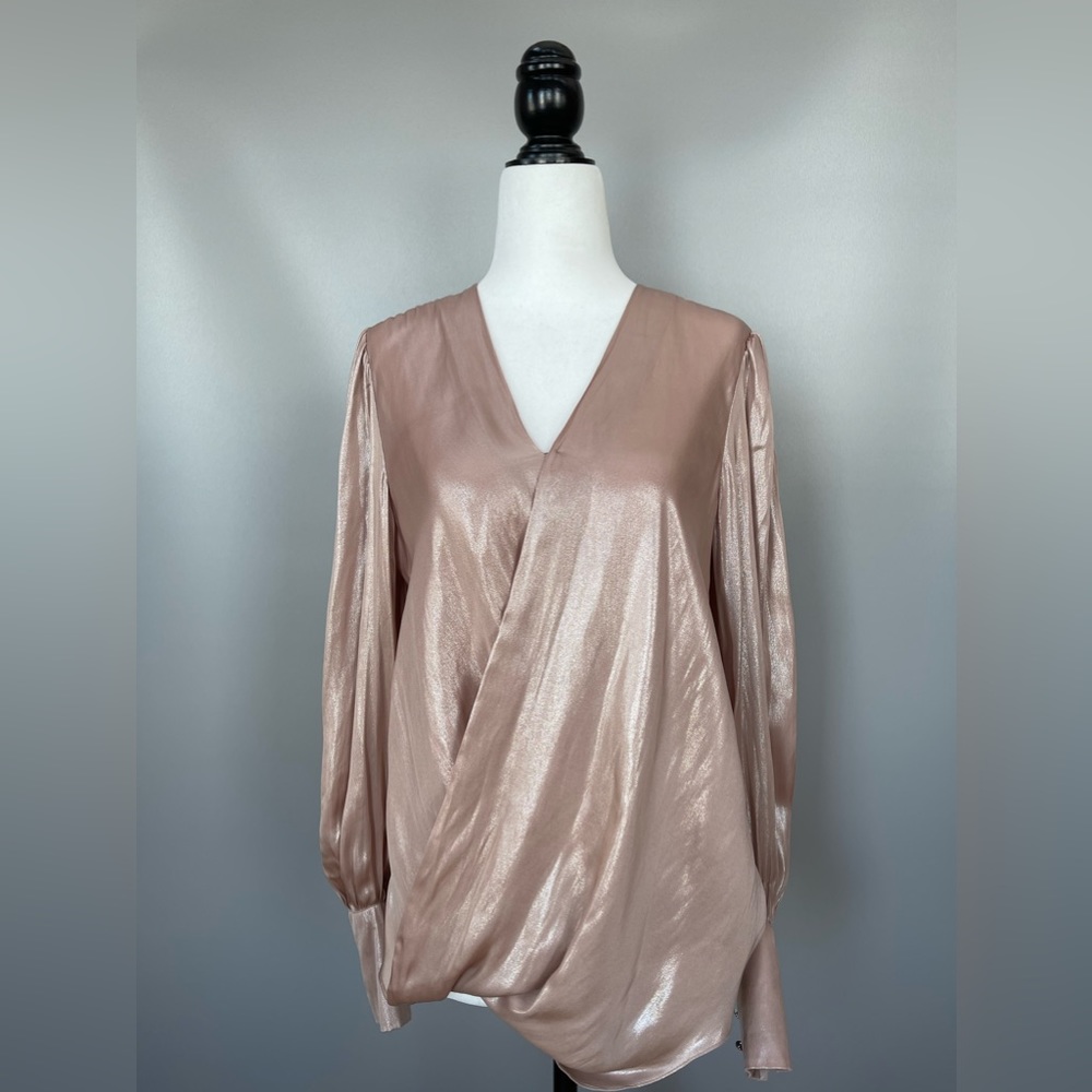 Ralph Lauren champagne blouse excellent condition